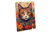 Puslespil - Creative Craft Group Wooden Puzzle Cat - Unique Shapes - 130 pcs. Wood - 400094