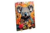 Puslespil - Creative Craft Group Wooden Puzzle Koala - Unique Shapes - 130 pcs. Wood - 400095