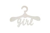 Børneværelse - Playwood Multiplex Wooden Children's Clothes Hanger Girl - sl1283