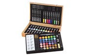 Kreativt Legetøj - Creative Craft Group Luxury Wooden Drawing Case - 92-piece - AR0926/25