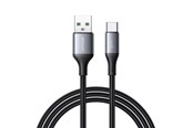 USB kabel - Joyroom S-A28 Flash Series 3A USB-A - USB-C cable 1m - black - S-A28_ACB1