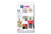 Hobby artikler - Fimo FIMO effect boho farver - 8013C12-5P