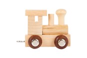 Trælegetøj - Small Foot - Wooden Letter Train Locomotive - 12 pieces - 7486-display12