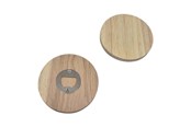 Trælegetøj - Playwood Wooden Bottle Opener Round 9.5cm - SL0404