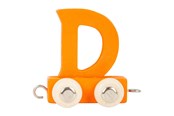 Trælegetøj - Small Foot - Wooden Letter Train Color - D - 10354-display12