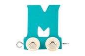 Trælegetøj - Small Foot - Wooden Letter Train Blue - M - 12 pieces - 10363-display12