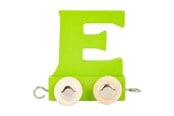 Trælegetøj - Small Foot - Wooden Letter Train Green - E - 12 pieces - 10355-display12