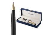 Skrive- og Tegneværktøjer - Waterman Expert “The Opera Collection” sort & guld G.T. kuglepen M, blåt blæk - 2225140