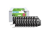 Papir, Fotopapir og Etiketter - DYMO ® D1® tape 12 mm x 7 m sort på hvid, 20-pak - 2231632