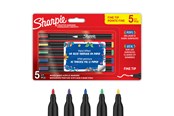 Skrive- og Tegneværktøjer - Sharpie Creative akrylmarker assorterede farver, fin spids, 5-blister - 2212912