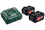 Akku & Lader - Metabo Starter Kit 2 x 4.0 Ah (685050000) - 685050000