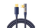 USB kabel - Joyroom Gaming Cable S-CL020A6 Lightning (angled) / USB-C (straight) 20W 1.2 m - blue - S-CL020A6B