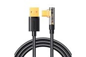 USB kabel - Joyroom Gaming Cable S-UC027A6 USB-C (angled) / USB-A (straight) 3A 1.2 m - black - S-UC027A6