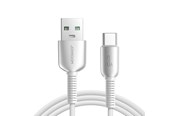 USB kabel - Joyroom S-A51 Cutting-Edge Series 3A USB-A - USB-C cable 1.2m - light gray - S-A51_AC