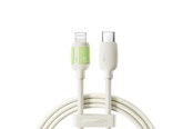USB kabel - Joyroom S-A53 30W USB-C - Lightning Cable with Fluorescent Tip 2m - Beige - S-A53_CL_2