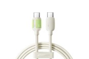 USB kabel - Joyroom S-A53 60W USB-C Cable - USB-C with fluorescent tip 2 m - beige - S-A53_CC_2