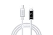 USB kabel - Joyroom S-A55 StarFlight 30W USB-C - Lightning cable 1.2m - white - S-A55 C-L 30W 1.2m white