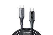 USB kabel - Joyroom S-A60 StarTalk 100W USB-C - USB-C Cable 1.2m - Black - S-A60 C-C 100W 1.2m black
