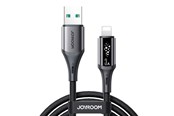 USB kabel - Joyroom S-A60 StarTalk 3A USB-A - Lightning cable 1.2 m - black - S-A60 A-L 3A 1.2m black