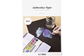 Kreativt Legetøj - Creativ Company Watercolor paper A4 230g - Black 15 pcs. - 22111