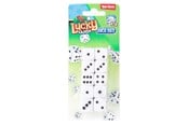 Brætspil - Toi-Toys Lucky Games Dice on Card 10 pcs. - 51404A