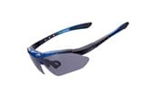 Sport & Fitness - Rockbros 10007 Polarized Cycling Glasses - Black and Blue - Rockbros-10007