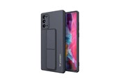 Mobil - Covers & Cases - Wozinsky Kickstand Case Silicone Case with Stand Samsung Galaxy Note 20 Case Navy Blue - 9111201941113
