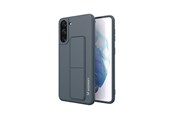 Mobil - Covers & Cases - Wozinsky Kickstand Case Silicone Case with Stand Case Samsung Galaxy S21+ 5G Navy Blue - 9111201941434