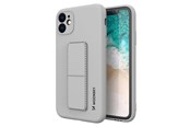 Mobil - Covers & Cases - Wozinsky Kickstand Case Silicone Case with Stand Case for Xiaomi Redmi 10X 4G / Xiaomi Redmi Note 9 Grey - 9111201941991