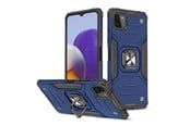 Mobil - Covers & Cases - Wozinsky Ring Armor Armored Hybrid Case Cover + Magnetic Holder Samsung Galaxy A22 4G Blue - 9111201944893