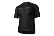 Sport & Fitness - Rockbros 15120002007 Short Sleeve Cycling Jersey XXXXL - Black - Rockbros-15120002007