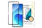 Mobil - Beskyttelsesglas - Wozinsky Super Durable Full Glue Tempered Glass Full Screen With Frame Case Friendly Oppo Reno6 4G Black - 9145576220481
