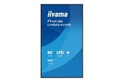 Infoskærme & Digital Skiltning - iiyama ProLite LH8664UHS-B3AG 86" Class (85.6" viewable) LED-backlit LCD display - 4K - for digital signage - LH8664UHS-B3AG