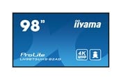 Infoskærme & Digital Skiltning - iiyama ProLite LH9875UHS-B2AG 98" Class (97.5" viewable) LED-backlit LCD display - 4K - for digital signage - LH9875UHS-B2AG