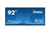 Infoskærme & Digital Skiltning - iiyama ProLite TE9218UWI-B1AG 92" Class (91.5" viewable) LED-backlit LCD display - 5K - for digital signage / interactive communication - TE9218UWI-B1AG