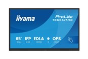 Infoskærme & Digital Skiltning - iiyama ProLite TE6512MIS-B4AG 65" Class (64.5" viewable) LED-backlit LCD display - 4K - for digital signage / interactive communication - TE6512MIS-B4AG