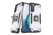 Mobil - Covers & Cases - Wozinsky Ring Armor Armored Hybrid Case Cover + Magnetic Holder Samsung Galaxy S22+ (S22 Plus) Silver - 9145576239735