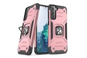 Mobil - Covers & Cases - Wozinsky Ring Armor Armored Hybrid Case Cover + Magnetic Holder Samsung Galaxy S22+ (S22 Plus) pink - 9145576239742