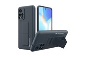 Mobil - Covers & Cases - Wozinsky Kickstand Case Silicone Case with Stand Case for Xiaomi Poco M4 Pro 5G Navy Blue - 9145576247525