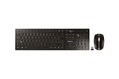 Tastatur - Cherry DW 9100 SLIM - Tastatur & Mus sæt - Italiensk - Guld - JD-9100IT-2