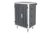 Skærmholder - DIGITUS DN-45005 cart - for 30 tablets / notebooks - mobile - black - DN-45005