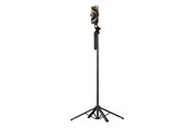 Stativ - Wozinsky Selfie stick WH181-Y1S 1.75 m aluminium alloy telescopic tripod with phone holder - black - 5907769360640