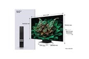 Fladskærms TV - TCL 50" Fladskærms TV LED 4K 50"" C7K – 4K QD Mini-LED Google TV - 50C7K