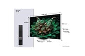 Fladskærms TV - TCL 55" Fladskærms TV LED 4K 55"" C7K – 4K QD Mini-LED Google TV - 55C7K
