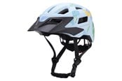 Cykeltilbehør - Wozinsky Children's MTB Bicycle Helmet with Detachable Visor 52-56 cm - Light Blue - 5907769381140