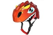 Cykeltilbehør - Wozinsky Children's Bicycle Helmet  Dragon Motif Light 50-54 cm - Red - 5907769380983