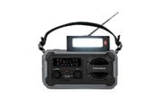 Camping & friluftsliv - Thomson Emergency Hand Crank Radio with Solar - Grey - RT280G