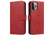 Mobil - Covers & Cases - Hurtel Magnet Case for Samsung Galaxy S23 Cover with Flip Wallet Stand Red - 5907769351037