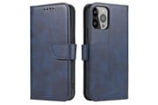Mobil - Covers & Cases - Hurtel Magnet Case for Samsung Galaxy S23 Ultra Cover with Flip Wallet Stand Blue - 5907769351105