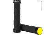 Cykeltilbehør - Rockbros 40720007001 bicycle grips with reflector - black - 40720007001